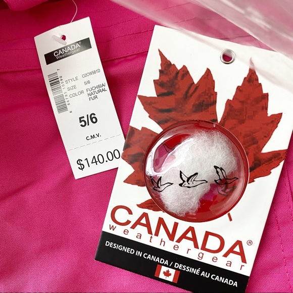 Canada Weather Gear Girls Long Parka Jacket Coat - Picture 8 of 12